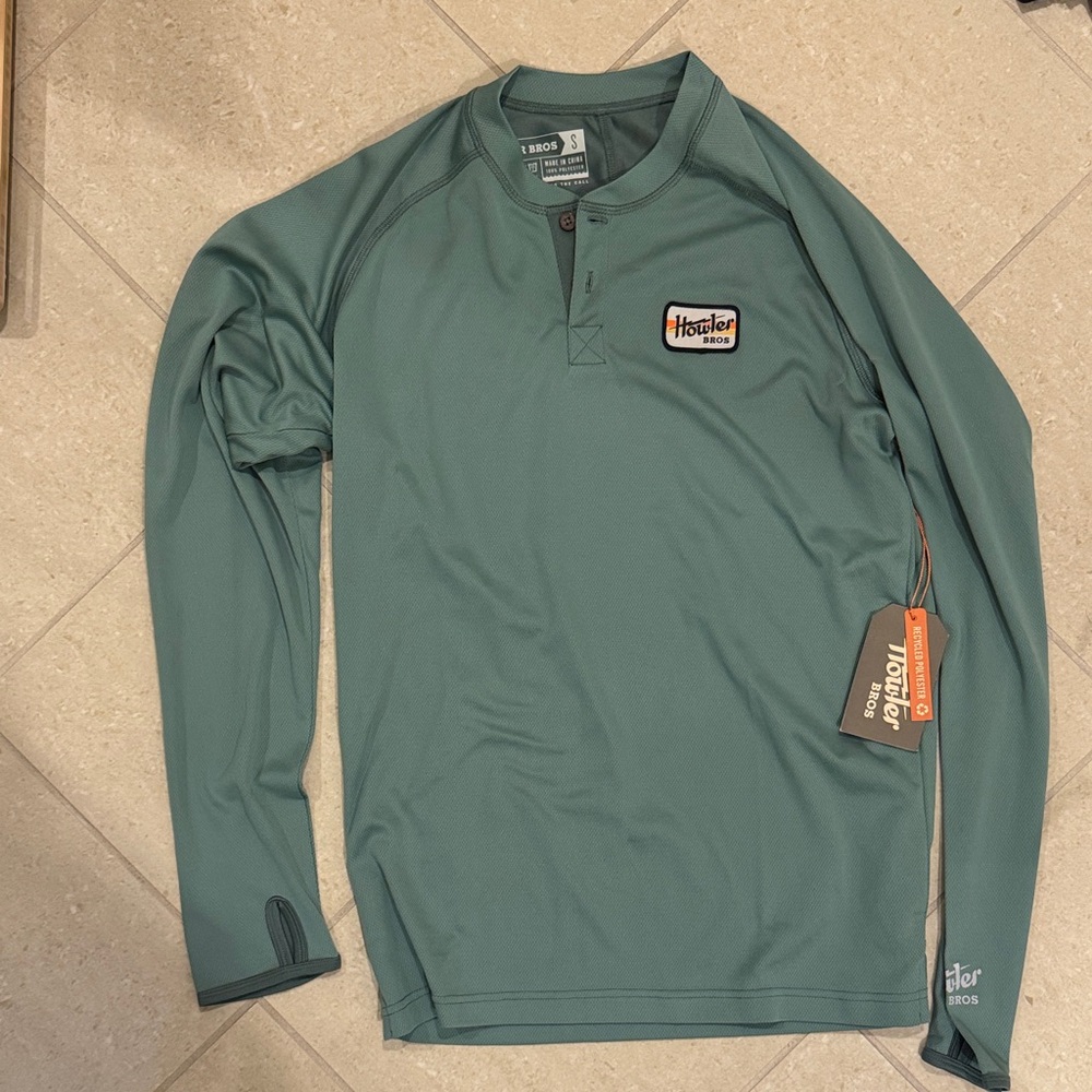 Howler Brothers Long Sleeve Shirt - Green